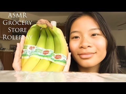 ASMR Grocery Store Checkout Roleplay (Tapping, Shaking, Crinkles, etc.)