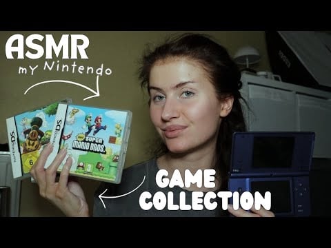 ASMR My Nintendo DS GAME Collection (whispered voiceover) 