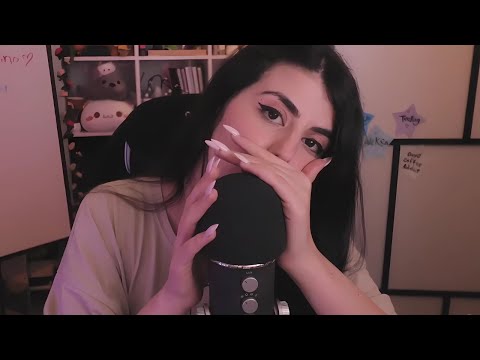 ASMR Mouth Sounds, Hand Movements & Mic Scratching for Deep Tingles
