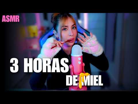 ASMR: 3 Horas de Sonidos de Miel 🍯🥄 para Dormir Profundamente | ASMR Relajante