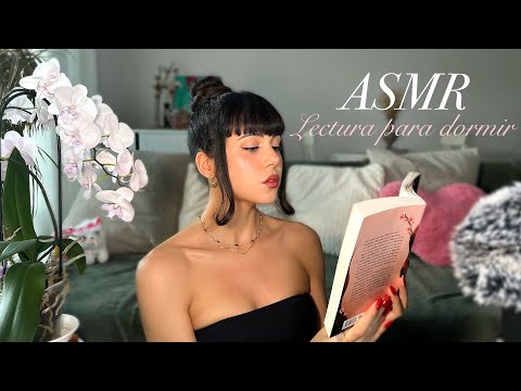 ASMR ✨LECTURA para DORMIR! Soft spoken e inaudible