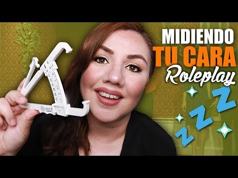 ASMR Español Midiendo tu Carita Para tu Figura de Cera RolePlay / Face Measuring / Murmullo Latino