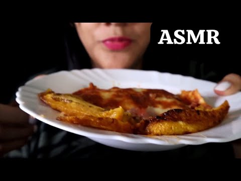 ASMR comiendo lasaña / pasticho
