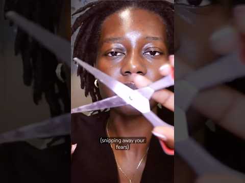 ASMR | SNIPPING AWAY YOUR FEARS ✂️‼️ #asmrroleplay #asmrshorts #asmrscissors