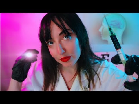ASMR Doctor Experiments on Your Brain 🧠Sci-Fi Medical Trial, Cranial Nerve Exam Roleplay