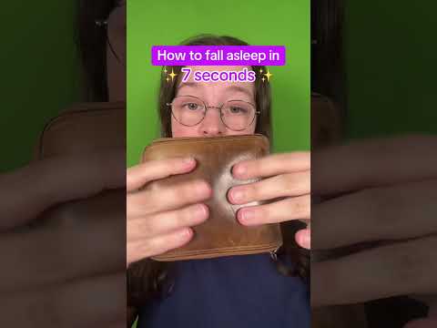 How to fall asleep in 7 seconds #asmr #asmrsounds #asmrrelax #asmrtingles #asmrsleep #relax