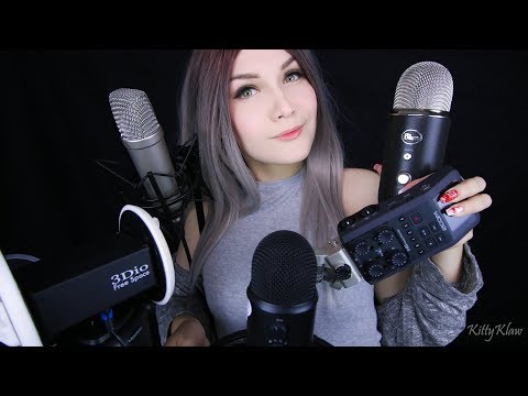 АСМР Триггеры🎤Rode NT1-A vs 3Dio vs BlueYetiPro vs  Zoom 6 |Тест микрофонов 🎧 ASMR Trigger, Mic Test