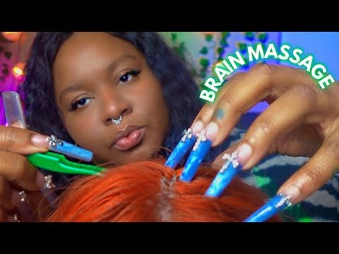 ASMR for those who lost their tingle! (Lice Check, FAST Scalp Scratching, Massaging, Plucking)