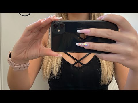 ASMR Mirror Camera Tapping~ Phone Tapping ✨