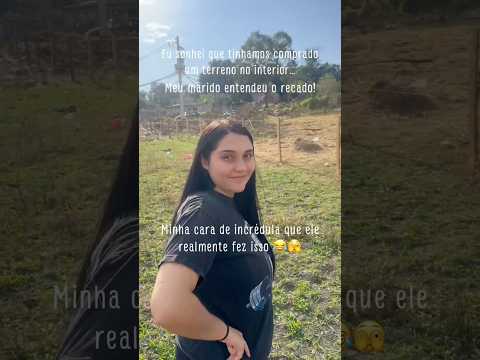 O começo de um sonho! Hoje mostro um pedacinho do terreno que conquistei na roça…  #roça #vidanova
