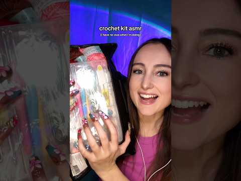 crochet kit asmr #crochet #asmr