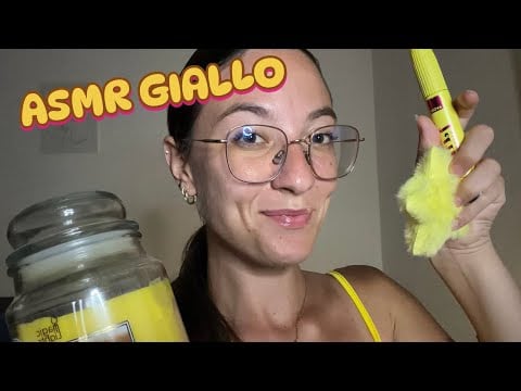 ASMR MA E' TUTTO GIALLO 💛