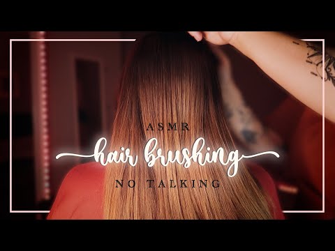 💆🏻‍♀️💜 ASMR Hair Brushing and Hair Play NO TALKING 💜💆🏻‍♀️ [Brushing, Head Massage, Hair Play]