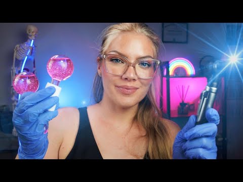 ASMR Exame e Limpeza dos Ouvidos | Otoscópio & Sons Binaurais Relaxantes