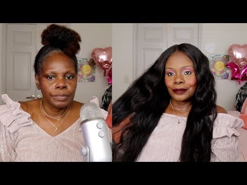 Champagne Lid Burgundy Lippy ASMR Makeup Tutorial