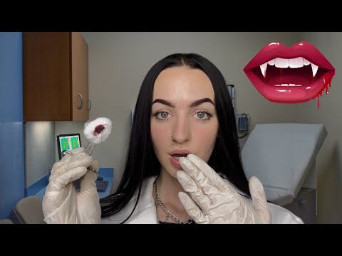 [ASMR] Doctor Treats Your Vampire Bite RP