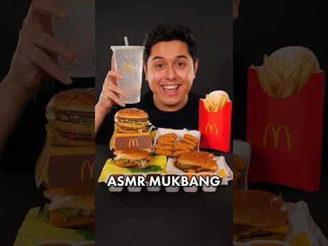 BIG McDonalds Mukbang FEAST 🍔 | #ASMR