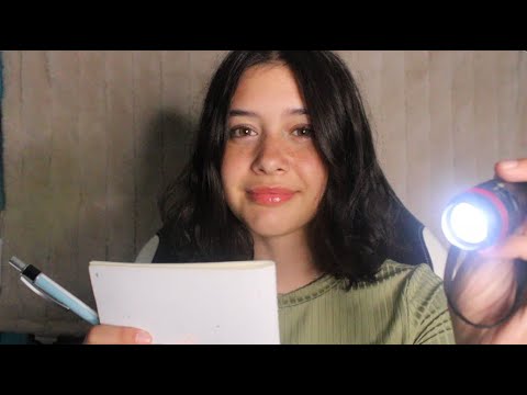 ASMR Taking Notes on You