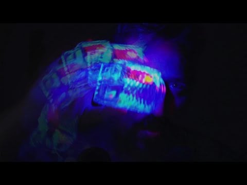 ASMR Glowing Glass Tapping Dark Echo ⭐ Light Trigger