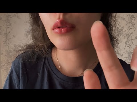 Touch Your Face ASMR to Calm, Relax, and Trigger Satisfying Sleep with Gentle Whispering