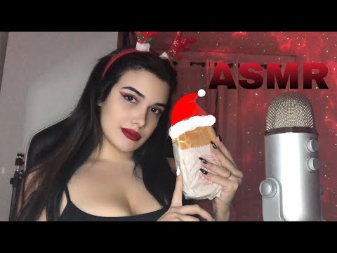 ASMR COMENDO CACHORRO QUENTE | HOT DOG MUKBANG (ESPECIAL NATAL)