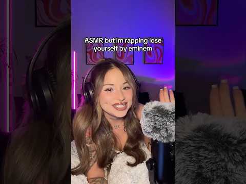 Rap but make it ASMR😂 #eminem #loseyourself #shorts #asmrshorts #karmaasmr #asmr #asmrvideo