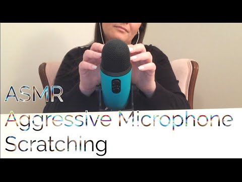 ASMR Aggressive Microphone Scratching