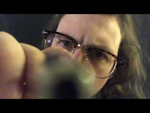 ASMR Poking Your Face With Various Utensils for 90 Seconds