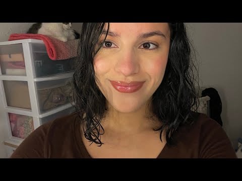 ASMR lofi minimal talking doing my makeup fast 🩷