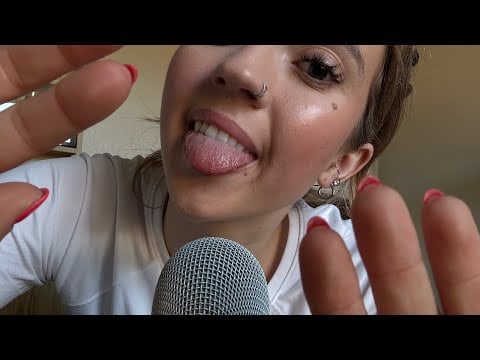ASMR| Doing Unique M0UTH Sounds & Inaudible Whisper Ramble’s