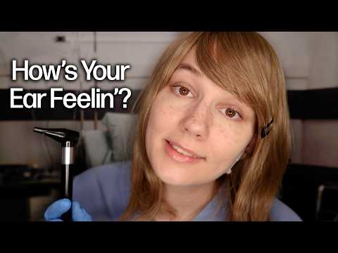 ear exam with your family friend nurse with a southern accent (asmr)
