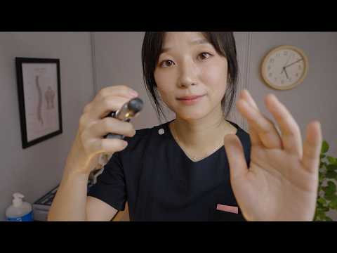 ASMR Satisfying Chiropractic Treatment💆🦴 Neck Adjustment, relaxing Massage, cracking