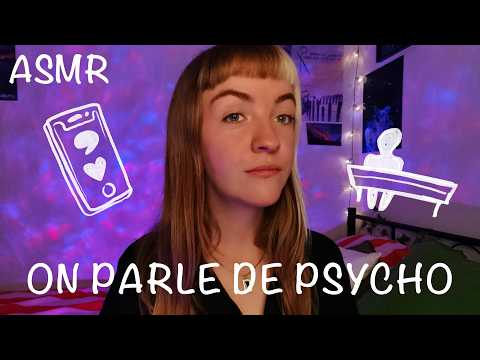 ASMR | ON PARLE DE PSYCHO 5 🧠( solitude, réseaux sociaux, comparaison....)