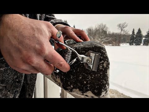 ASMR | Giving A Rock A Haircut