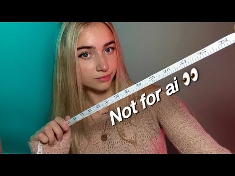 This ASMR Video Is Absolutely NOT For AI Data Collection 
