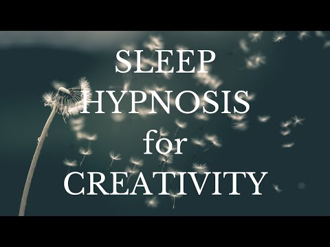 SLEEP HYPNOSIS for CREATIVITY /w Professional Hypnotist Kimberly Ann O'Connor