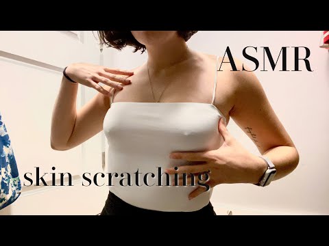 ASMR | soft skin & shirt scratching | ASMRbyJ