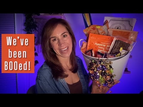 ASMR | Festive BOO Basket Unboxing 🎃 Seasonal Treats + Cozy Vibes 🍁