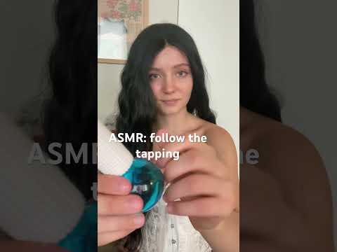 follow the tapping 🤍#asmr #girlfriendasmr #sleepasmr #comfortaudio #whisper