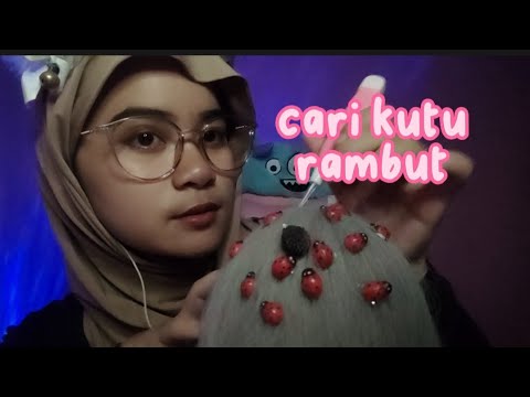 SEARCHING FOR BUGS (KUTU RAMBUT KAMU)🐞👾#asmrbugs