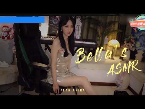 【贝拉小姐姐 ASMR】jiojio合集，飞吻，黑丝
