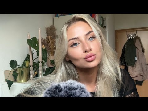 ASMR Mic Scratching in English (whispering/soft spoken)