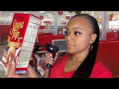 ASMR | 🏪 Nosy, Gossipy & Friendly Cashier Checks You Out Roleplay