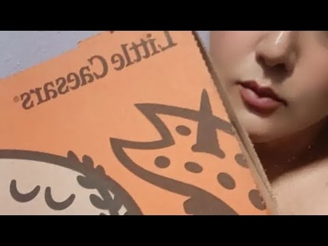 ASMR Comiendo Pizza