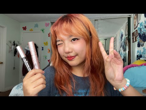 asmr updated makeup routine