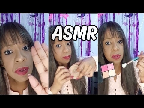ASMR NPC faz sua maquiagem #asmr #asmrbr