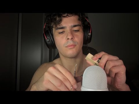 ASMR Experimenting With Wood and Metal Triggers