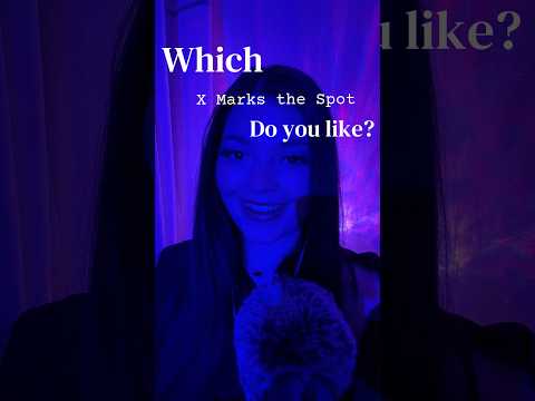 X Marks the Spot ASMR ❌🪎 #visualtingle #tingles #relax #triggersforsleep #mouthsounds