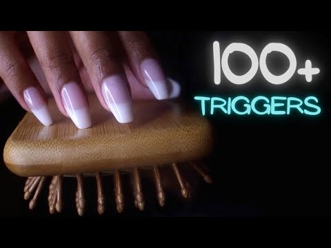 ASMR 100+ ♥ Triggers to Help You Sleep (No Talking)