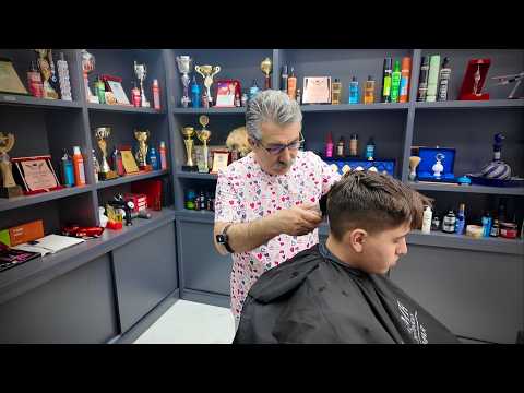 🔥Giant ASMR Maintenance! Haircut • Skin care • Adolescence acne cleansing • Relaxing barber care 😮‍💨